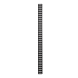 37U verticale kabelgoot - 10 cm breed