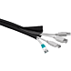 Kabelhoes met klittenband - 1,8 meter