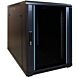 15U mini Patchkast met glazen deur 600x1000x770mm (BxDxH)