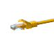 UTP CAT5e patchkabel 10m geel - 100% koper