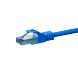 CAT6a S/FTP (PIMF) patchkabel 0,50m blauw