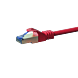 CAT6a S/FTP (PIMF) patchkabel 3m rood