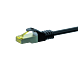 Cat7 S/FTP (PIMF) patchkabel 1m zwart