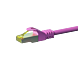 Cat7 S/FTP (PIMF) patchkabel 0,50m roze