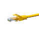 CAT5e patchkabel 0,5m geel - CCA