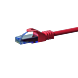 UTP CAT6a patchkabel 7,50m rood - 100% koper