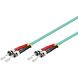 Glasvezel kabel ST-ST OM3 (laser optimized) 0.5 m