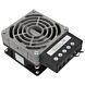 Heater voor outdoorkasten met ventilator 100W