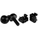 Kooimoeren en ringetjes t.b.v. montage in patch- en serverkasten, M6, set van 10 stuks