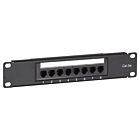 10 inch CAT5e UTP patchpaneel - 8 poorts