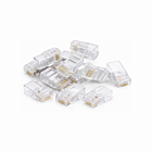 DANICOM UTP CAT5e RJ45 Connector - voor soepele en stugge kern - 10 stuks