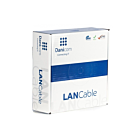 CAT5e F/UTP 100m kabel op rol stug grijs CCA