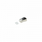 CAT6 Connector RJ45 - Shielded -met hulpstukje voor soepele kern