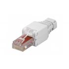 UTP CAT5e Toolless RJ45 Connector - voor stugge en soepele kern