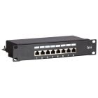 10 inch CAT6 FTP patchpaneel - 8 poorts