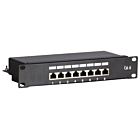 10 inch CAT6 FTP patchpaneel - 8 poorts