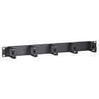 19 inch kabelhouder metaal 1U
