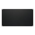 6 U 19 inch afdekpaneel in zwart voor patchkasten