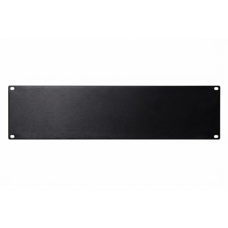 3 U 19 inch afdekpaneel in zwart voor patchkast