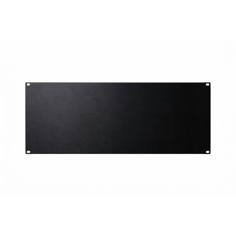 4 U 19 inch afdekpaneel in zwart voor patchkasten