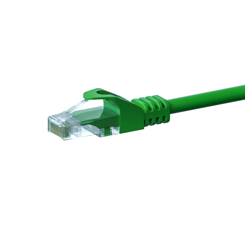 UTP CAT5e patchkabel 3m groen - 100% koper