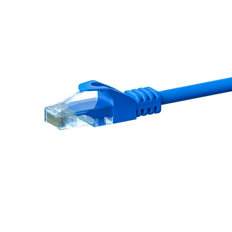 UTP CAT5e patchkabel 7,50m blauw - 100% koper