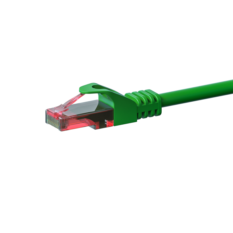 UTP CAT6 patchkabel 0,15m groen - 100% koper