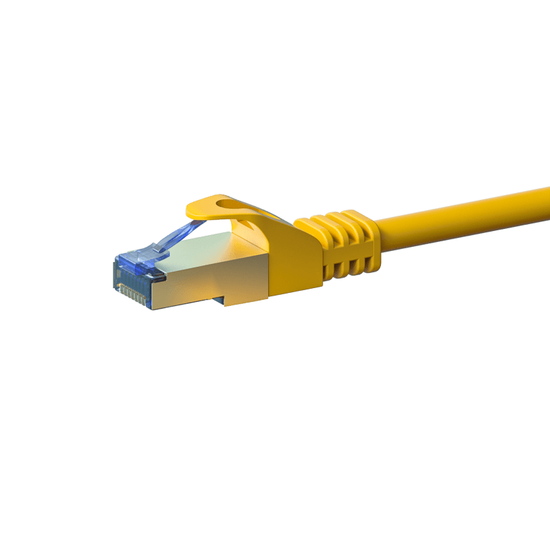 CAT6a S/FTP (PIMF) patchkabel 20m geel