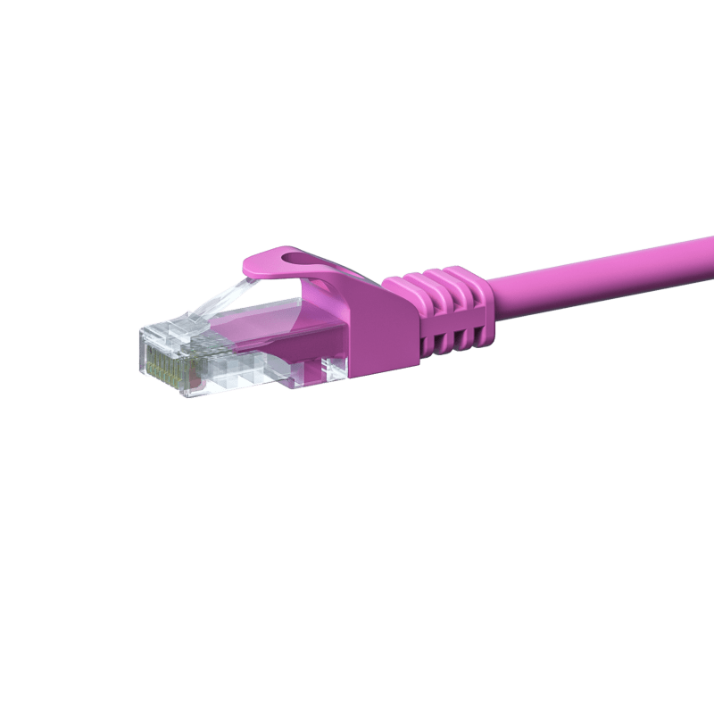 CAT5e patchkabel 3m roze - CCA