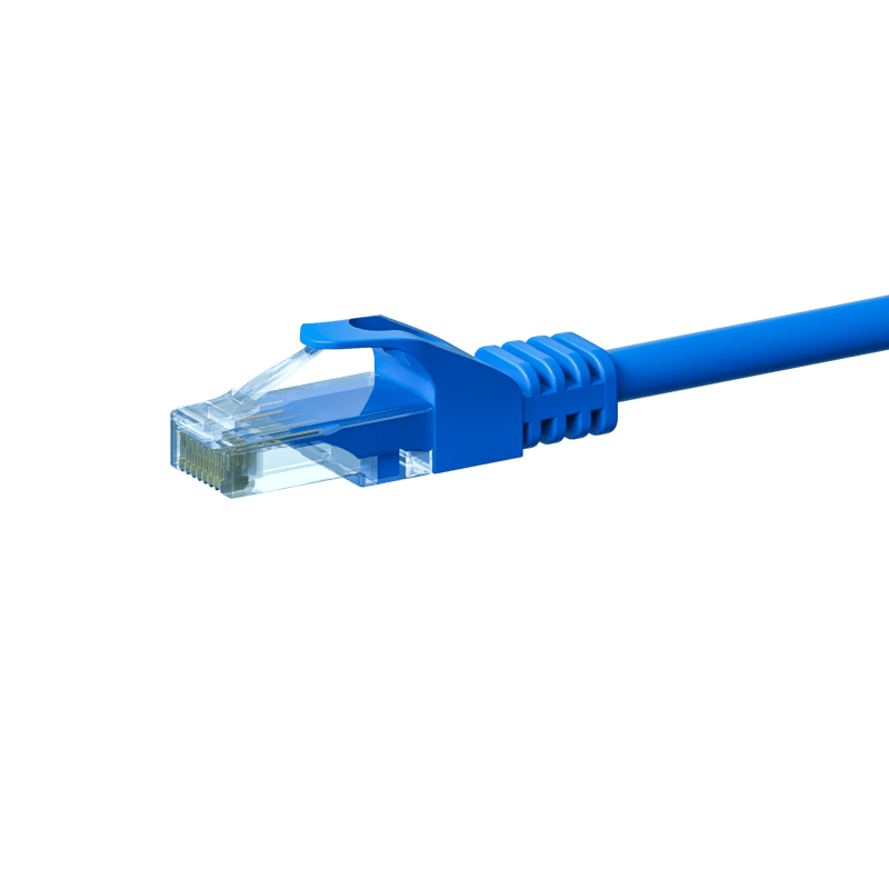 CAT6 patchkabel 0,5m blauw - CCA