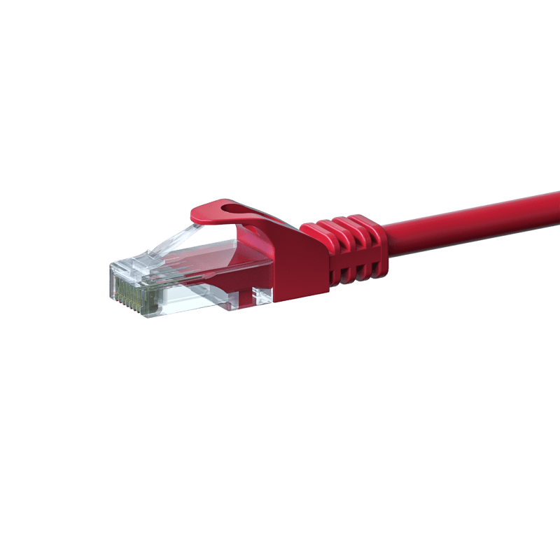 CAT6 patchkabel 1m rood - CCA