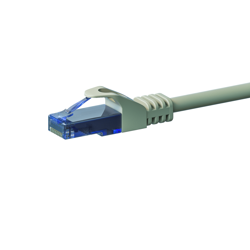 UTP CAT6a patchkabel 20m grijs - 100% koper