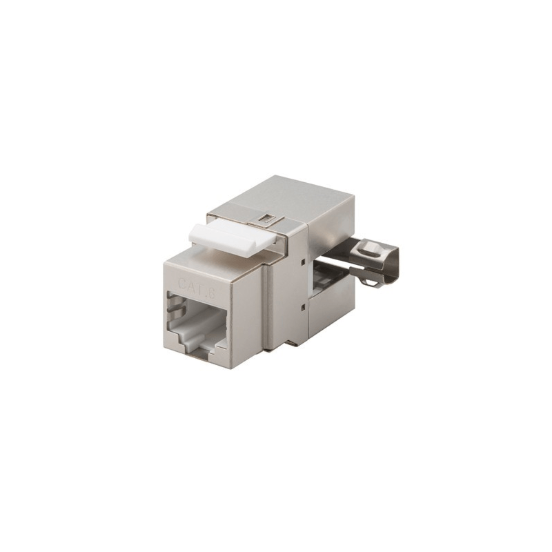 CAT6 STP Keystone Connector - LSA Angled