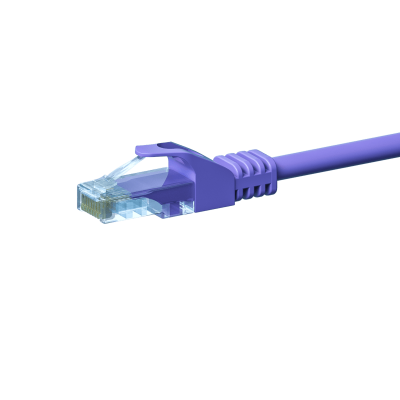 CAT5e patchkabel 2m paars - CCA
