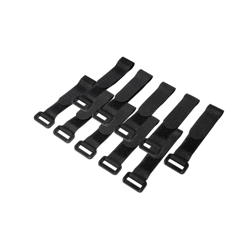 Kabelriem - zwart- 10 stuks