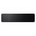 3 U 19 inch afdekpaneel in zwart voor patchkast