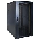 22U Patchkast met geperforeerde deur 600x1000x1200mm (BxDxH)