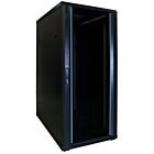 27U Patchkast met glazen deur 600x1000x1400mm (BxDxH)