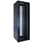37U Patchkast met geperforeerde deur 600x600x1800mm (BxDxH)