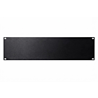 3 U 19 inch afdekpaneel in zwart voor patchkast