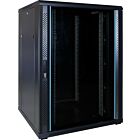 22U Patchkast met glazen deur 800x800x1200mm (BxDxH)