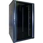 27U Patchkast met glazen deur 800x800x1400mm (BxDxH)