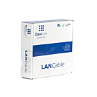 DANICOM CAT6A S/FTP 50m kabel op rol stug - LSZH (Dca)