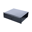 19 inch afsluitbare lade voor patchkast 3U