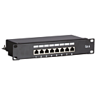 10 inch CAT6 FTP patchpaneel - 8 poorts