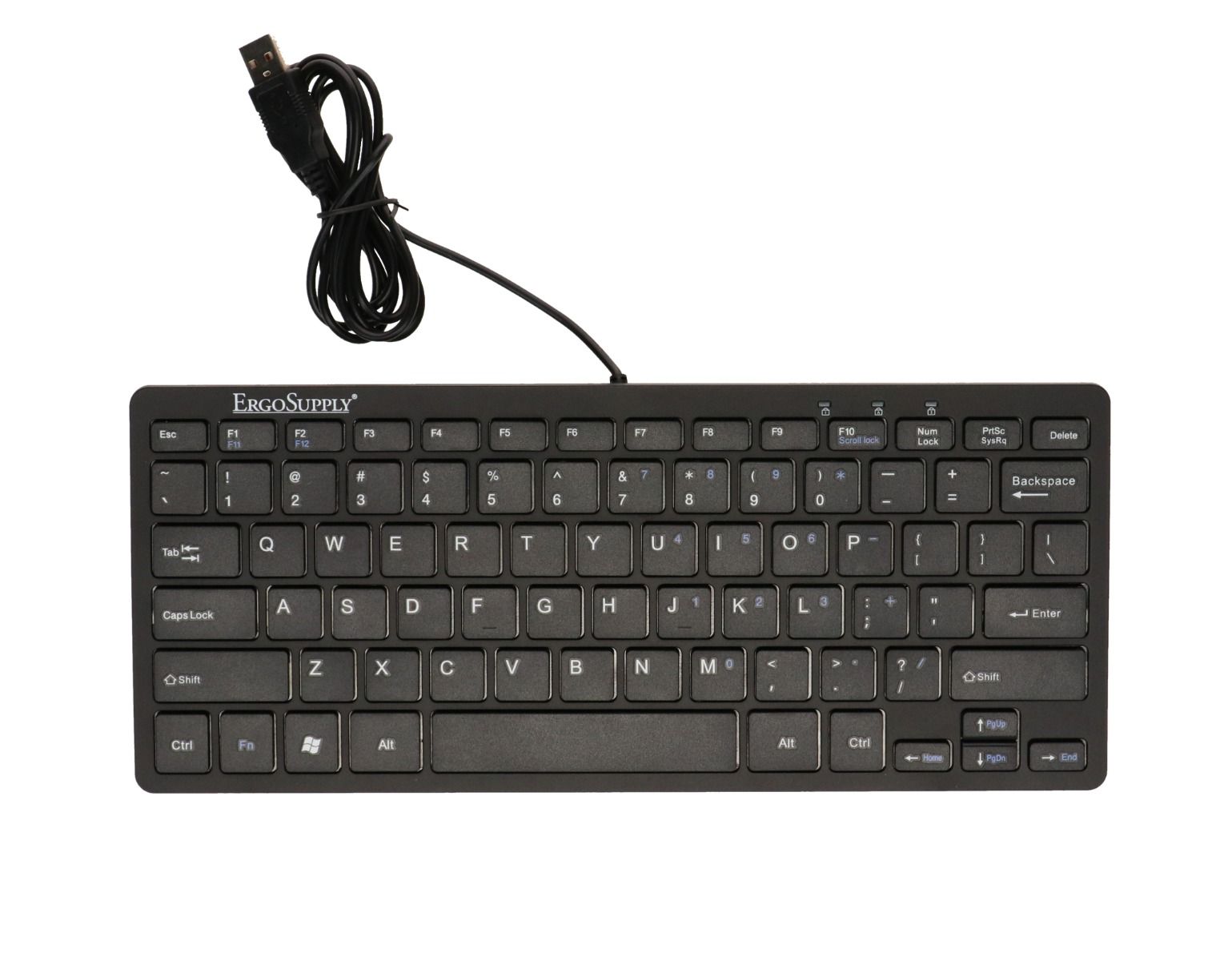 Handvol Tenslotte Verwachting Mini toetsenbord USB, USA/Nordic-layout, zwart, voor 19 inch kasten kopen?