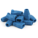 DANICOM RJ45 Kabeltule Blauw Large - 10 stuks