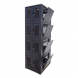 42U compartiment patchkast met geperforeerde deur - 4x9U - 800x800x2000mm (BxDxH)