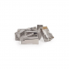 CAT6a Connector RJ45 - Shielded - voor stugge kabels - 10 stuks