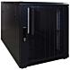 12U mini Patchkast met geperforeerde deur 600x1200x720mm (BxDxH)